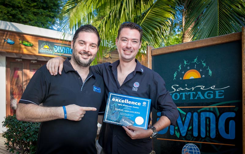 One of the Best PADI Platinum Course Director Marcel van den Berg