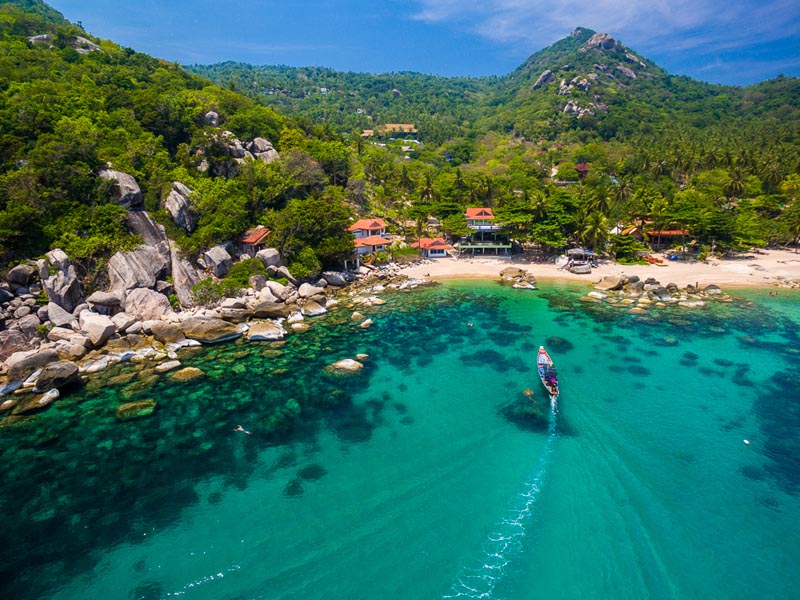Koh Tao Thailand Diving Instructor Island