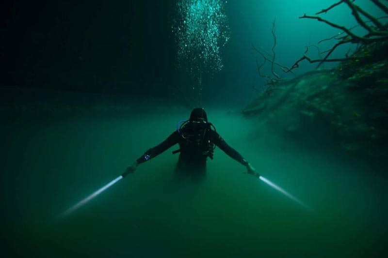 Night Dive MSDT Sairee IDC Koh Tao Thailand